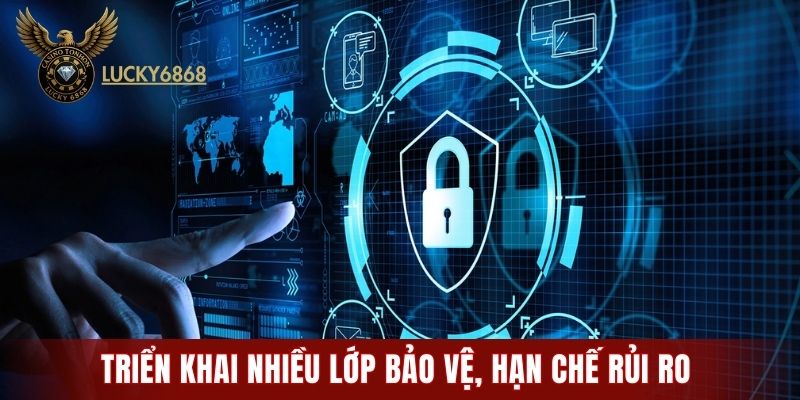 Triển khai nhiều lớp bảo vệ, hạn chế rủi ro